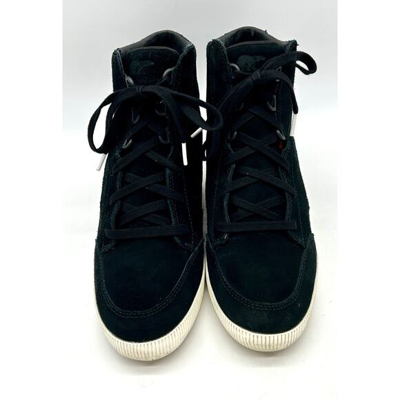 Sorel Out N About Slip On Wedge Women's Size 10.5 Black GUC - Picture 3 of 14